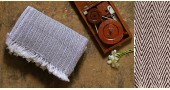 Swavalamban ◉ Handwoven ◉ Cotton Bed Throw ◉  8 { Grey }
